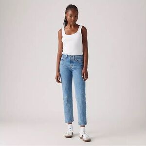 Levi Wedgie Straight Leg Jeans